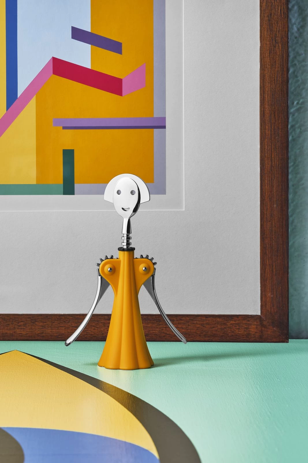 Alessi Kurkentrekker Anna G. - AM01 DY - Geel - Door Alessandro Mendini 5 Alessi Kurkentrekker Anna G. - AM01 DY - Geel - Door Alessandro Mendini - Afbeelding 3