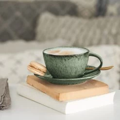 Leonardo Koffieschotel Matera Groen ø 15 Cm -Westmark Winkel 018593 9 K 3000x