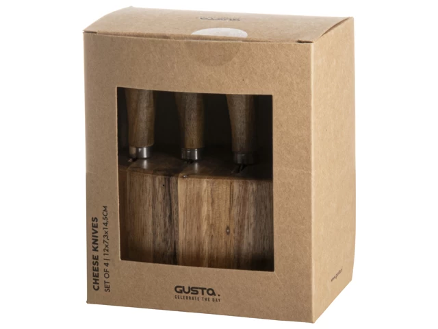 Gusta Kaasmesjes Met Houder - 4 Stuks 9 Gusta Kaasmesjes Met Houder - 4 Stuks - Afbeelding 7