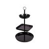 Gusta Etagere / Serveertoren - Zwart - Metaal 2 Gusta Etagere / Serveertoren - Zwart - Metaal -Westmark Winkel 04270050 h 02