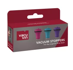 Vacu Vin Wijnstopper Vacuum Wine Stopper - Gekleurd - 3 Stuks -Westmark Winkel 08850606 VacuumStoppers VV9