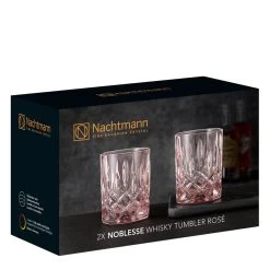 Nachtmann Whiskey Glazen Noblesse - Rosé - 295 Ml - 2 Stuks -Westmark Winkel 104240 nachtmann noblesse rose whisky 3