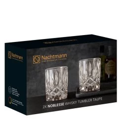 Nachtmann Whiskey Glazen Noblesse - Taupe - 295 Ml - 2 Stuks -Westmark Winkel 104242 nachtmann noblesse taupe whisky 3