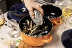 Cosy & Trendy Mosselpan - Oranje - ø 18 Cm / 2.8 Liter -Westmark Winkel 11 Mosselen Anovi 11 1