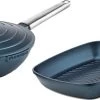 Westinghouse Pannenset Performance (Wokpan + Grillpan) ø 28 Cm - Blauw - Inductie En Alle Andere Warmtebronnen 1 Westinghouse Pannenset Performance (Wokpan + Grillpan) ø 28 Cm - Blauw - Inductie En Alle Andere Warmtebronnen -Westmark Winkel 1200x466