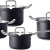 BK Pannenset Q-linair Master Black - 4 Delige Set
