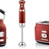 Westinghouse Retro Waterkoker + Broodrooster 2 Sleuven + Staafmixer - Rood 2 Westinghouse Retro Waterkoker + Broodrooster 2 Sleuven + Staafmixer - Rood -Westmark Winkel 1200x698