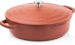 Westinghouse Pannenset Performance (Braadpan + Hapjespan) ø 28 Cm - Rood - Inductie En Alle Andere Warmtebronnen -Westmark Winkel 1200x731