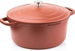 Westinghouse Pannenset Performance (Braadpan + Hapjespan) ø 28 Cm - Rood - Inductie En Alle Andere Warmtebronnen -Westmark Winkel 1200x813 1