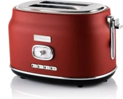 Westinghouse Retro Waterkoker + Broodrooster 2 Sleuven + Blender - Rood -Westmark Winkel 1200x973 1