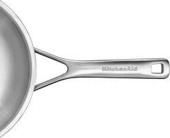 KitchenAid Koekenpan - Multi-Ply RVS - ø 24 Cm - Zonder Anti-aanbaklaag -Westmark Winkel 1200x977