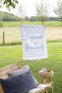 Walra Theedoek Happiness Jeans Blauw 50 X 70 Cm -Westmark Winkel 1220105 1
