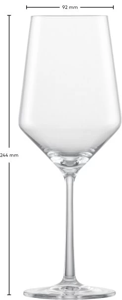 Zwiesel Glas Rode Wijnglazen Pure - 550 Ml - 6 Stuks -Westmark Winkel 122315 Pure Cabernet Gr1 fstu 3 1