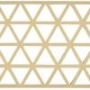 Zone Denmark Pannenonderzetter Triangles - Warm Sand - 24 X 14 Cm