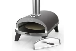 ZiiPa Pizza Oven Piana - Houtgestookt - Met Thermometer - Leisteen - Voor ø 30 Cm Pizza's - Roterende Pizzasteen 15 ZiiPa Pizza Oven Piana - Houtgestookt - Met Thermometer - Leisteen - Voor ø 30 Cm Pizza's - Roterende Pizzasteen -Westmark Winkel 159548