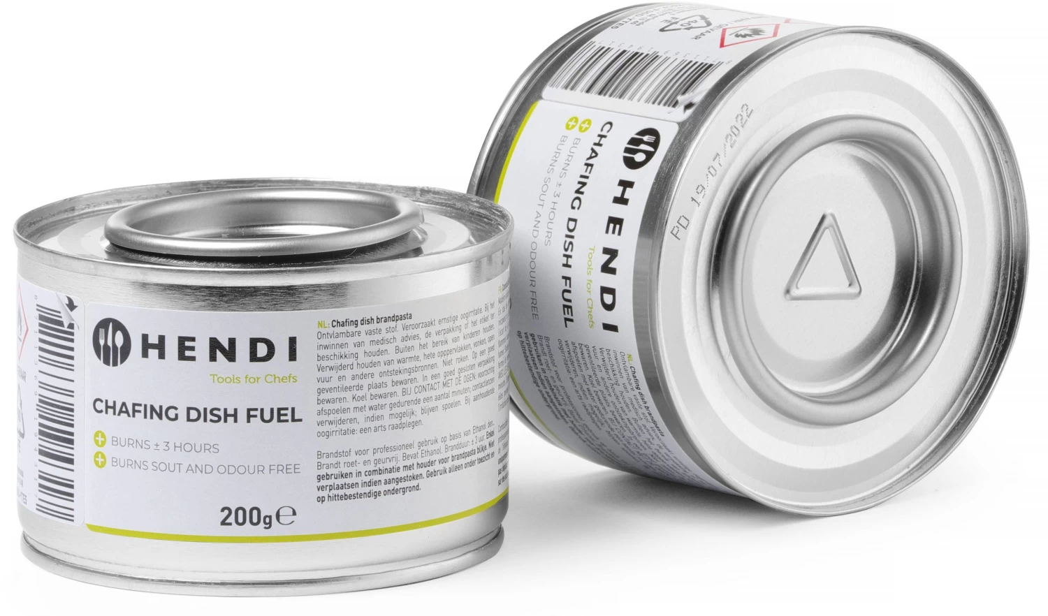 Hendi Brandpasta Voor Chafing Dish - 200 Gram - 24 Stuks 3 Hendi Brandpasta Voor Chafing Dish - 200 Gram - 24 Stuks