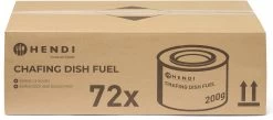 Hendi Brandpasta Voor Chafing Dish - 200 Gram - 72 Stuks -Westmark Winkel 194355 OBW 2022 02 IMGP1501
