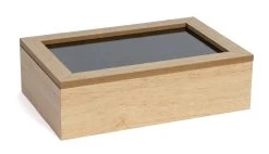 Sakura Tea Theedoos - Hout - 6-vaks - Met Fluweel - 24 X 16 Cm 9 Sakura Tea Theedoos - Hout - 6-vaks - Met Fluweel - 24 X 16 Cm -Westmark Winkel 2 6 vaks 2