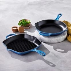 Le Creuset Grillpan Signature - Azure - 26 X 26 Cm - Geëmailleerde Anti-aanbaklaag -Westmark Winkel 20183262200422 alt5