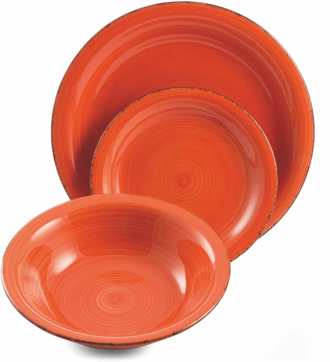 Villa D'Este Serviesset Baita - Colori Caldi - 18-delig / 6 Personen 6 Villa D'Este Serviesset Baita - Colori Caldi - 18-delig / 6 Personen - Afbeelding 4