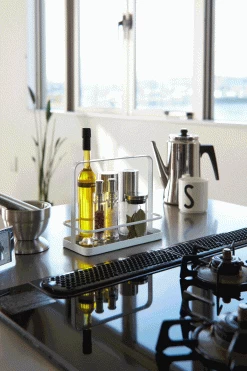 Yamazaki Kruidenrek Tower Wit -Westmark Winkel 2254 TOWER SEASONING RACK WH 08 1000x