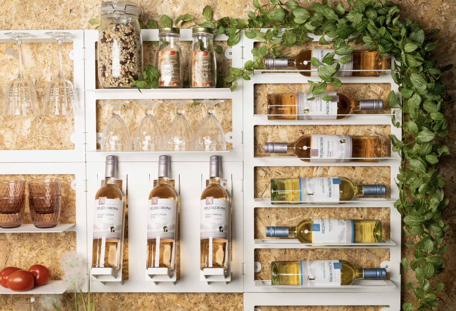 Blackwell Wijnrek - Voor 6 Flessen - Wit 5 Blackwell Wijnrek - Voor 6 Flessen - Wit - Afbeelding 3