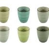Studio Tavola Bekers Summer Green 350 Ml - 6 Stuks -Westmark Winkel 24327011