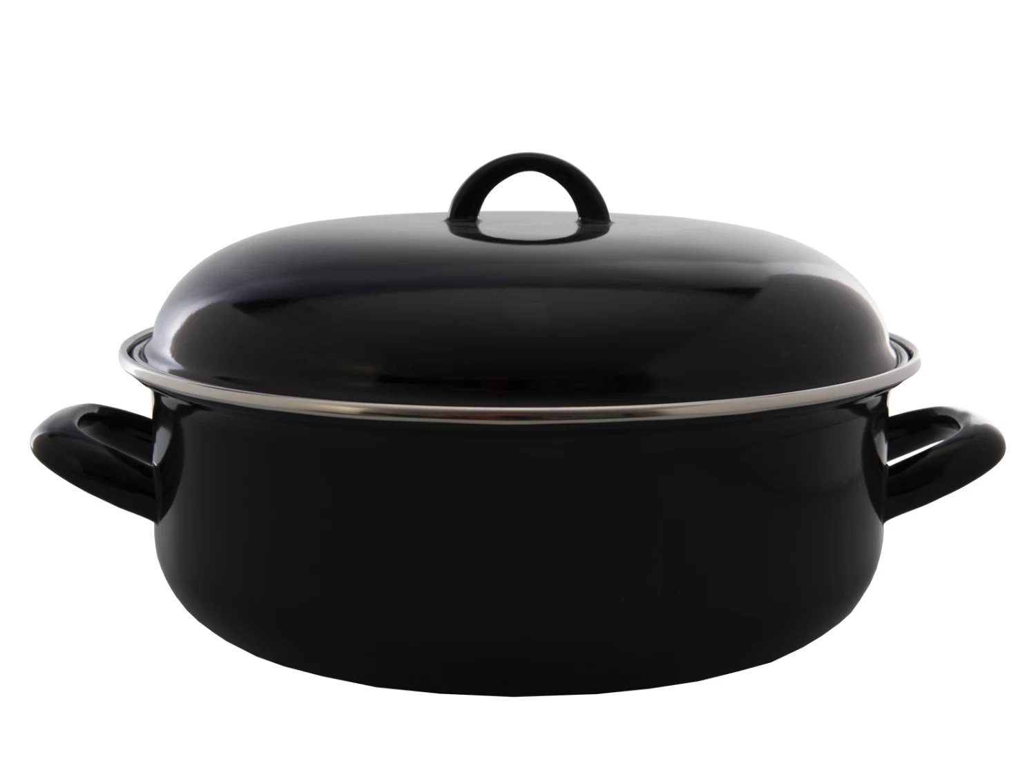 Cooking Emaille Braadpan - ø 24 Cm / 4 Liter 3 Cooking Emaille Braadpan - ø 24 Cm / 4 Liter