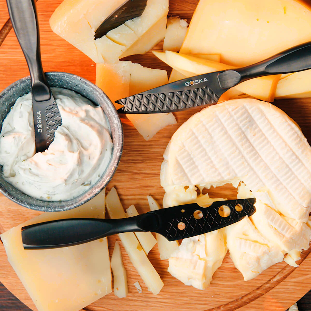 Boska Kaasmessenset Mini Monaco+ Zwart 5 Boska Kaasmessenset Mini Monaco+ Zwart - Afbeelding 3