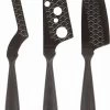 Boska Kaasmessenset Monaco+ Zwart - Met Lederen Hoes -Westmark Winkel 307089 Monacoblack set 2