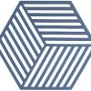 Zone Denmark Pannenonderzetter Hexagon - Denim - 16 X 14 Cm -Westmark Winkel 330340 high