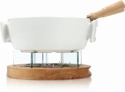 Boska Fondueset Twinkle - 4 Personen - Wit/bruin 9 Boska Fondueset Twinkle - 4 Personen - Wit/bruin -Westmark Winkel 340031