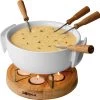 Boska Fondueset Twinkle - 4 Personen - Wit/bruin