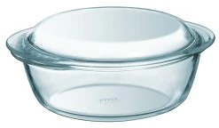 Pyrex Ovenschaal Met Deksel - Essentials - ø 20 Cm / 2.1 Liter