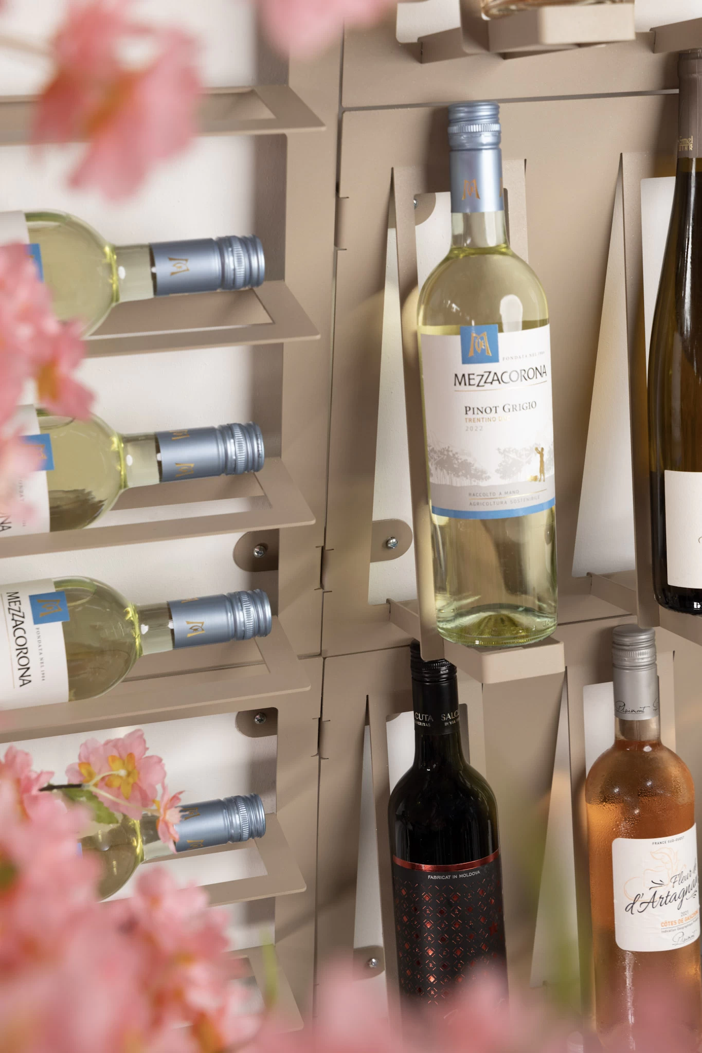 Blackwell Wijnrek - Voor 6 Flessen - Champagne 6 Blackwell Wijnrek - Voor 6 Flessen - Champagne - Afbeelding 4