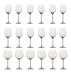 Schott Zwiesel Wijnglazen Fortissimo - Set 18 Delig - Witte En Rode Wijnglazen & Gin Tonic Glazen -Westmark Winkel 4001836085601 schott zwiesel fortissimo detail