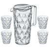 Koziol Schenkkan / Karaf - Onbreekbaar Superglas - Crystal 1.6 Liter Met 4 Waterglazen - 250 Ml -Westmark Winkel 4002942448403