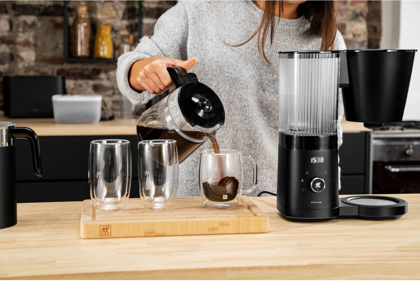 Zwilling Filter-koffiezetapparaat Enfinigy Zwart 1.5 Liter 8 Zwilling Filter-koffiezetapparaat Enfinigy Zwart 1.5 Liter - Afbeelding 6