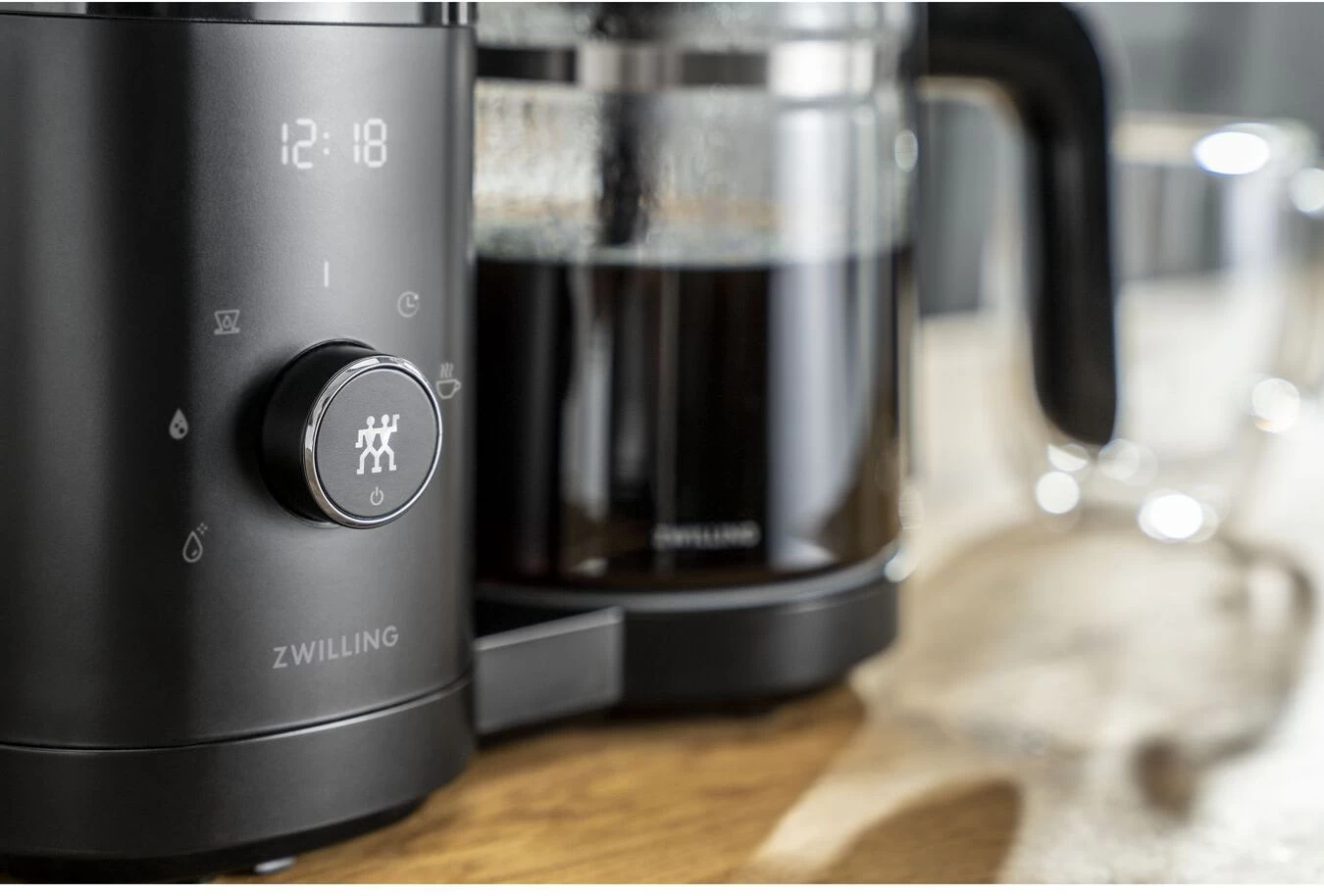 Zwilling Filter-koffiezetapparaat Enfinigy Zwart 1.5 Liter 6 Zwilling Filter-koffiezetapparaat Enfinigy Zwart 1.5 Liter - Afbeelding 4