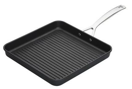 Le Creuset Grillpan Les Forgées TNS - 28 X 28 Cm - Standaard Anti-aanbaklaag 3 Le Creuset Grillpan Les Forgées TNS - 28 X 28 Cm - Standaard Anti-aanbaklaag