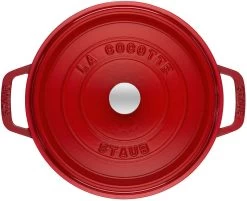 Staub Braadpan / Cocotte - Kersenrood - ø 22 Cm / 2.6 Liter -Westmark Winkel 40509 814 0 2 1