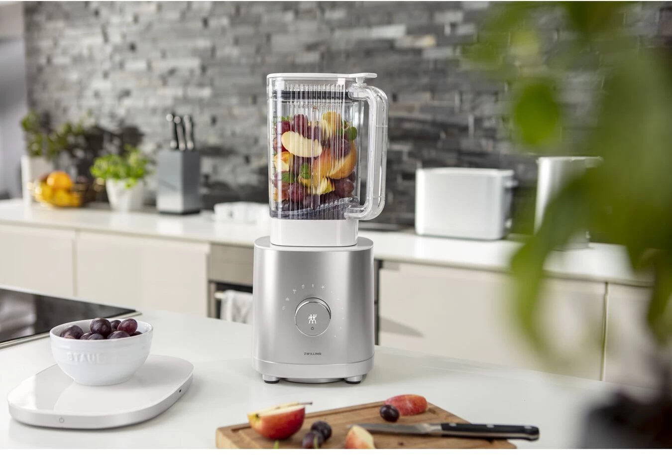 Zwilling Blender Enfinigy - 1.4 Liter - 1200 W - Zilver/Wit 4 Zwilling Blender Enfinigy - 1.4 Liter - 1200 W - Zilver/Wit - Afbeelding 2