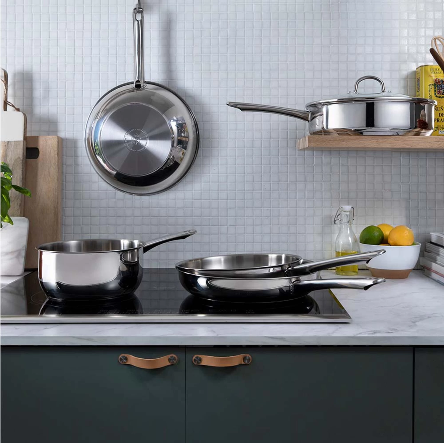 BK Wokpan Bright RVS - ø 28 Cm - Zonder Anti-aanbaklaag 7 BK Wokpan Bright RVS - ø 28 Cm - Zonder Anti-aanbaklaag - Afbeelding 5