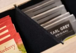 Sakura Tea Theedoos - Hout - 6-vaks - Met Fluweel - 43 X 9 Cm -Westmark Winkel 5 detail 6 lang hout 1