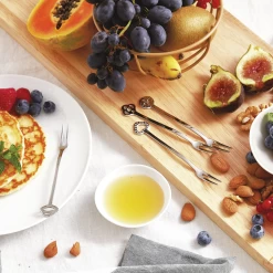 Sambonet Koffielepels Party Items Zilver 6 Stuks -Westmark Winkel 52550C57 Sfeer