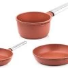 Westinghouse Pannenset Performance (Koekenpan ø 24 En 28 Cm + Steelpan ø 18 Cm) - Rood - Inductie En Alle Andere Warmtebronnen -Westmark Winkel 550x318