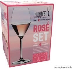 Riedel Rosé Glazen / Champagne Glazen - 4 Stuks -Westmark Winkel 551500055 packaging hGY1DSav