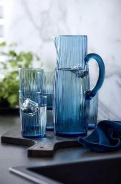 Bitz Waterglas Kusintha - Blauw - 280 Ml - 4 Stuks -Westmark Winkel 5722000242451 1