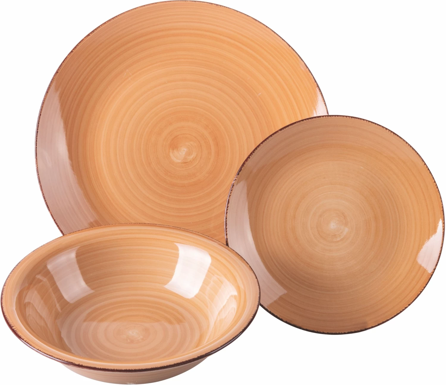 Villa D'Este Serviesset Baita - Chocolate - 12-delig / 4 Personen 7 Villa D'Este Serviesset Baita - Chocolate - 12-delig / 4 Personen - Afbeelding 5