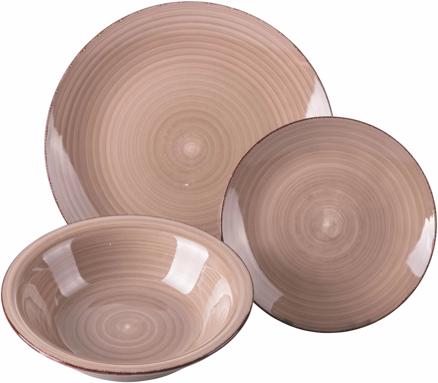 Villa D'Este Serviesset Baita - Chocolate - 12-delig / 4 Personen 8 Villa D'Este Serviesset Baita - Chocolate - 12-delig / 4 Personen - Afbeelding 6